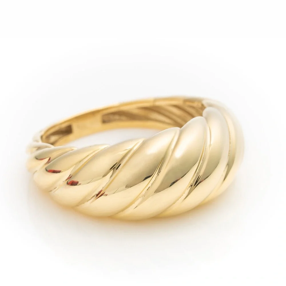 Croissant Gold Ring